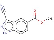 1H-INDAZOLE-5-CARBOXYLIC ACID,3-FORMYL-,METHYL ESTER