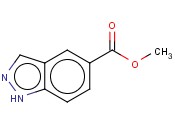 METHYL 1H-<span class='lighter'>INDAZOLE-5-CARBOXYLATE</span>