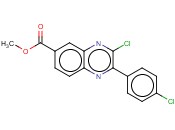 METHYL 3-CHLORO-2-(4-CHLOROPHENYL)QUINOXALINE-6-CARBOXYLATE
