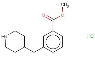 <span class='lighter'>3-PIPERIDIN-4-YLMETHYL-BENZOIC</span> ACID METHYL <span class='lighter'>ESTER</span> <span class='lighter'>HYDROCHLORIDE</span>