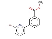3-(6-BROMO-PYRIDIN-2-YL)-BENZOIC ACID METHYL ESTER