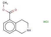 METHYL <span class='lighter'>1,2,3,4-TETRAHYDROISOQUINOLINE</span>-5-CARBOXYLATE HYDROCHLORIDE
