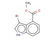 METHYL 3-<span class='lighter'>BROMOINDOLE</span>-4-CARBOXYLATE