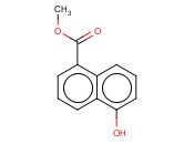 METHYL <span class='lighter'>5-HYDROXY-1-NAPHTHOATE</span>