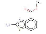 METHYL 2-<span class='lighter'>AMINO-1,3-BENZOTHIAZOLE-4-CARBOXYLATE</span>
