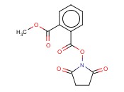 2-[(琥珀酰亚胺氧基)羰基]<span class='lighter'>苯甲酸</span><span class='lighter'>甲</span><span class='lighter'>酯</span>