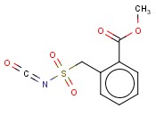邻<span class='lighter'>甲</span>氧基羰基苄基<span class='lighter'>磺</span><span class='lighter'>酰</span><span class='lighter'>基</span>异氰酸酯