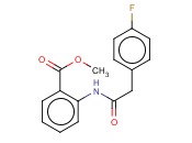 2-[[2-(4-FLUOROPHENYL)ACETYL]AMINO]-BENZOIC ACID, METHYL ESTER