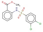2-[[(3,4-DICHLOROPHENYL)SULFONYL]AMINO]-BENZOIC ACID, METHYL ESTER