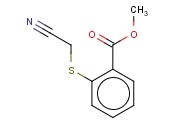 2-[(氰基甲基)硫代]<span class='lighter'>苯甲酸</span><span class='lighter'>甲</span><span class='lighter'>酯</span>