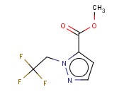 METHYL 1-(2,2,2-TRIFLUOROETHYL)-1H-PYRAZOLE-5-CARBOXYLATE