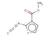 <span class='lighter'>2-ISOTHIOCYANATO-3-THIOPHENECARBOXYLIC</span> ACID METHYL <span class='lighter'>ESTER</span>