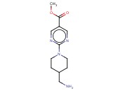 2-[4-(AMINOMETHYL)-1-PIPERIDINYL]-5-PYRIMIDINECARBOXYLIC ACID METHYL ESTER