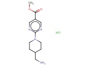METHYL 2-[4-(AMINOMETHYL)PIPERIDIN-1-YL]PYRIMIDINE-5-CARBOXYLATE HYDROCHLORIDE