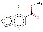 METHYL 7-CHLOROTHIENO[3,2-B]PYRIDINE-6-CARBOXYLATE