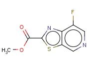 METHYL 7-FLUORO-[1,3]THIAZOLO[5,4-C]PYRIDINE-2-CARBOXYLATE