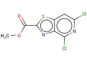 METHYL 4,6-DICHLORO-[1,3]THIAZOLO[4,5-C]PYRIDINE-2-CARBOXYLATE