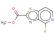 METHYL 4-FLUORO-[1,3]THIAZOLO[4,5-C]PYRIDINE-2-CARBOXYLATE