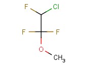 2-氯-1，1，2-三氟乙基<span class='lighter'>甲醚</span>
