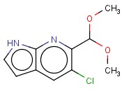 5-CHLORO-6-(DIMETHOXYMETHYL)-1H-PYRROLO[2,3-B]PYRIDINE