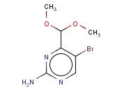 <span class='lighter'>2-AMINO-5-BROMO-4-DIMETHOXYMETHYLPYRIMIDINE</span>