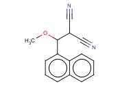 2-(METHOXY(NAPHTHALEN-1-YL)METHYL)MALONONITRILE