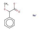 α-甲氧基<span class='lighter'>苯乙酸</span>钠盐