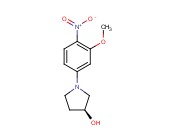 (S)-1-(3-METHOXY-4-NITROPHENYL)<span class='lighter'>PYRROLIDIN-3-OL</span>