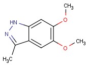 1H-<span class='lighter'>Indazole</span>, 5,6-dimethoxy-3-methyl-