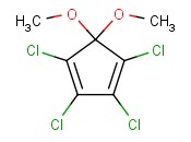 5,5-<span class='lighter'>二甲</span>氧基-1,2,3,4-四氯环<span class='lighter'>戊</span><span class='lighter'>二</span>烯