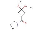 1-[(3,3-DIMETHOXYCYCLOBUTYL)CARBONYL]PYRROLIDINE