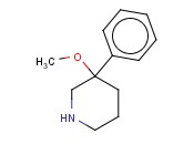 3-METHOXY-3-<span class='lighter'>PHENYLPIPERIDINE</span>