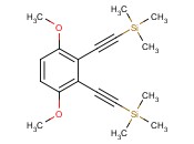 1,4-dimethoxy-2,3-bis[2-(trimethylsilyl)ethynyl]benzene