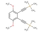 1,4-dimethoxy-2,3-<span class='lighter'>bis</span>[2-(trimethylsilyl)ethynyl]benzene