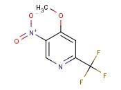 4-<span class='lighter'>METHOXY</span>-5-NITRO-2-(<span class='lighter'>TRIFLUOROMETHYL</span>)<span class='lighter'>PYRIDINE</span>