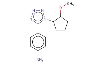 4-[1-(2-METHOXYCYCLOPENTYL)-1H-1,2,3,4-TETRAZOL-5-YL]ANILINE