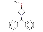 1-二苯甲基-3-甲氧基-<span class='lighter'>氮</span><span class='lighter'>杂</span><span class='lighter'>丁烷</span>