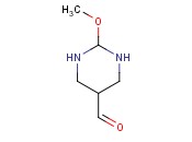 2-Methoxyhexahydropyrimidine-5-<span class='lighter'>carbaldehyde</span>