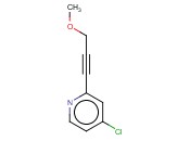 4-CHLORO-2-(3-METHOXY-1-PROPYN-1-YL)-PYRIDINE