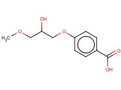 4-（2-羟基-3-甲<span class='lighter'>氧基</span>丙<span class='lighter'>氧基</span>）<span class='lighter'>苯甲酸</span>