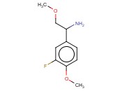 1-(3-FLUORO-4-METHOXYPHENYL)-2-METHOXYETHAN-1-AMINE