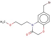 6-(溴甲基)-4-(3-甲氧基丙基)-2H-苯并[b][1,4]恶嗪-3(4H)-酮