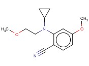 2-[CYCLOPROPYL(2-METHOXYETHYL)AMINO]-<span class='lighter'>4-METHOXYBENZONITRILE</span>