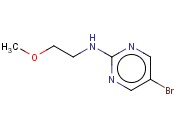 5-<span class='lighter'>BROMO</span>-2-(2-METHOXYETHYL<span class='lighter'>AMINO</span>)PYRIMIDINE