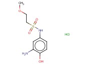 2-氨基苯酚-4-(2'-<span class='lighter'>甲</span>氧基)磺酰乙胺<span class='lighter'>盐酸盐</span>