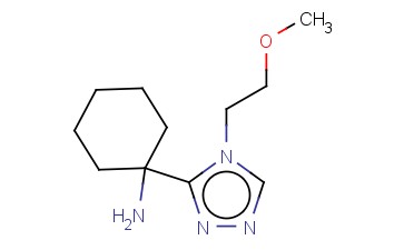1-[4-(2-METHOXYETHYL)-4H-1,2,4-TRIAZOL-3-YL]CYCLOHEXAN-1-AMINE