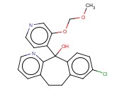 4-(8-Chloro-<span class='lighter'>11</span>-hydroxy-6,11-dihydro-5H-benzo[5,6]cyclohepta[1,2-b]pyridin-<span class='lighter'>11</span>-yl)-3-(methoxymethoxy