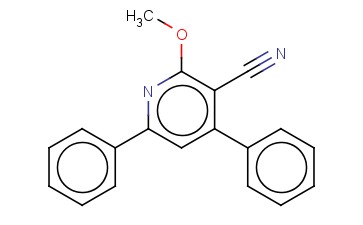 3-CYANO-2-METHOXY-4,6-DIPHENYLPYRIDINE