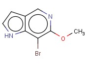 7-溴-6-<span class='lighter'>甲</span><span class='lighter'>氧基</span>-5-氮杂<span class='lighter'>吲哚</span>