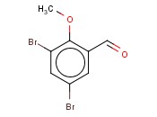 3,5-二<span class='lighter'>溴</span>-2-甲氧基<span class='lighter'>苯</span><span class='lighter'>甲醛</span>